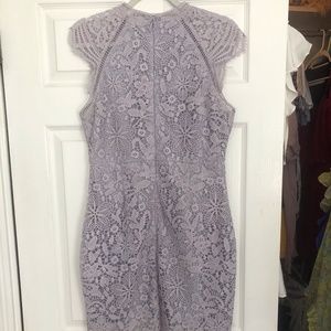 Purple Lace Dress